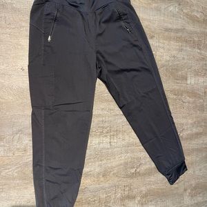 Grey jogger scrub pants